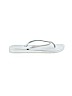 Cappelli Silver Flip Flops Size 11 - photo 1