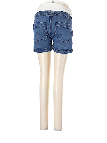 Indigo Blue Denim Shorts (view 2)