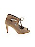 a.n.a. A New Approach Tan Heels Size 6 - photo 1