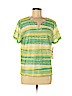 Alfred Dunner Green Short Sleeve Top Size M (petite) - photo 1