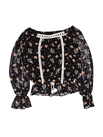 Art Class Long Sleeve Blouse (view 1)