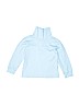Hanna Andersson 100% Organic Cotton Blue Long Sleeve Turtleneck Size 120 cm / US 6X - photo 1