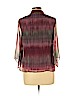 Rebecca Malone 100% Polyester Burgundy 3/4 Sleeve Blouse Size L (petite) - photo 2