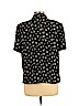 Liz Claiborne 100% Polyester Black Short Sleeve Blouse Size 12 (petite) - photo 2