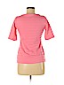 Charter Club 100% Pima Cotton Pink Short Sleeve Top Size M (petite) - photo 2