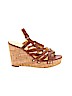 Marc Fisher Brown Wedges Size 10 - photo 1