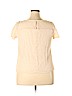 41Hawthorn 100% Polyester Ivory Short Sleeve Blouse Size XL - photo 2