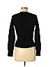 A. Giannetti 100% Cashmere Black Cashmere Cardigan Size M - photo 2