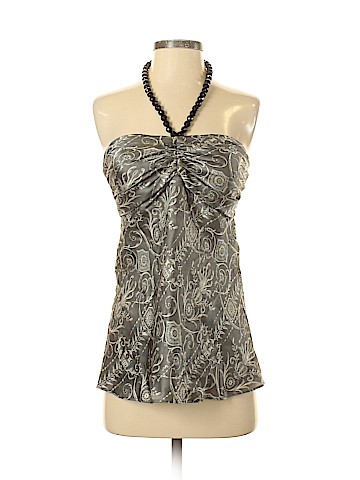 White House Black Market Sleeveless Silk Top (view 1)