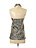 White House Black Market 100% Silk Gray Sleeveless Silk Top Size S - photo 2