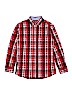 Chaps Plaid Red Long Sleeve Button-Down Shirt Size L (youth) - photo 1