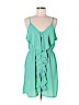Alya 100% Polyester Green Casual Dress Size L - photo 1