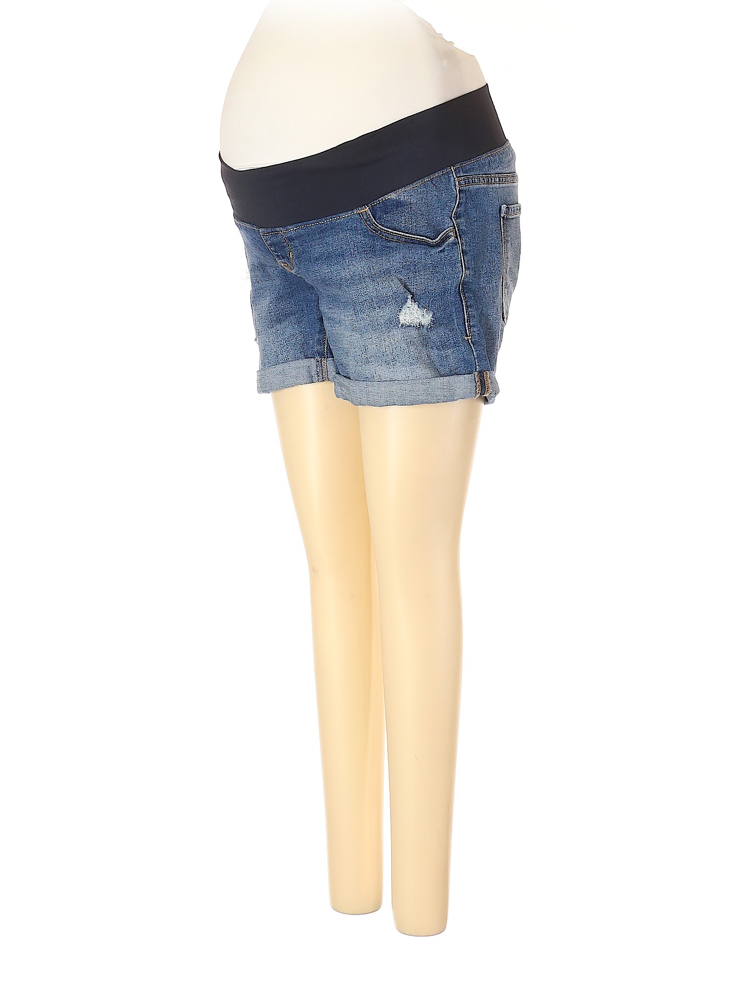 old navy maternity jean shorts