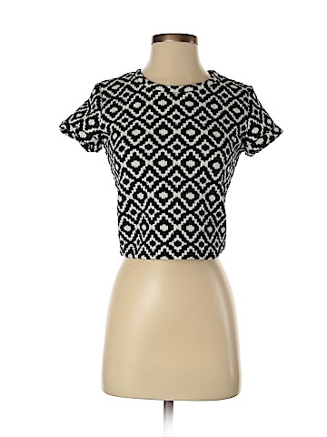 Aqua Short Sleeve Top (view 1)