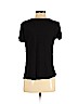 John Eshaya 100% Rayon Black Short Sleeve Top Size S (petite) - photo 2