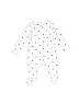 Carter's 100% Cotton Hearts White Long Sleeve Outfit Size Preemie - photo 2