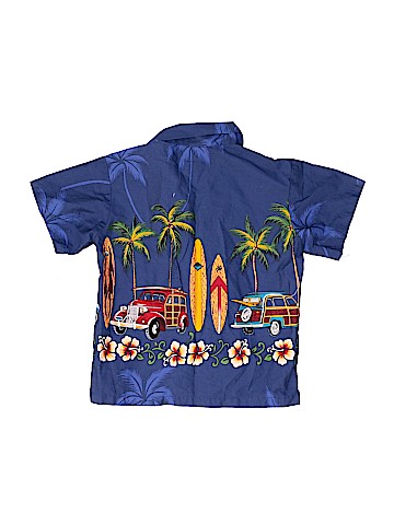 Winnie Fashion Short Sleeve Button-Down Shirt (view 2)