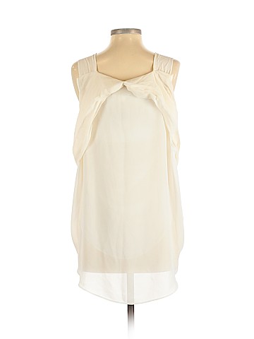 Nicole Miller Artelier Long Sleeve Silk Top (view 2)