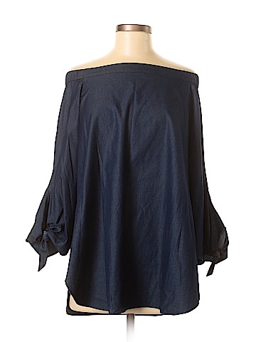 Tibi 3/4 Sleeve Top (view 1)
