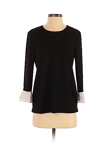 Karl Lagerfeld Paris 3/4 Sleeve Top (view 1)