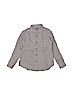 Uniqlo 100% Cotton Checkered-gingham Gray Long Sleeve Button-Down Shirt Size 7 - 8 - photo 1