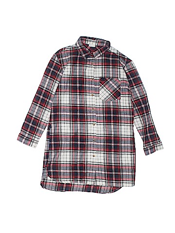 Zara 3/4 Sleeve Button-Down Shirt (view 1)