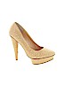 Colin Stuart Tan Heels Size 8 1/2 - photo 1