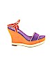 Jennifer Lopez Purple Wedges Size 8 - photo 1