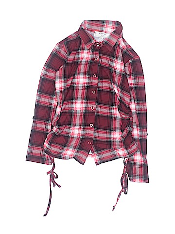 No Comment Long Sleeve Button-Down Shirt (view 1)