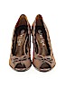 Two Lips Brown Heels Size 8 - photo 2