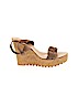 Bamboo Tan Wedges Size 8 - photo 1