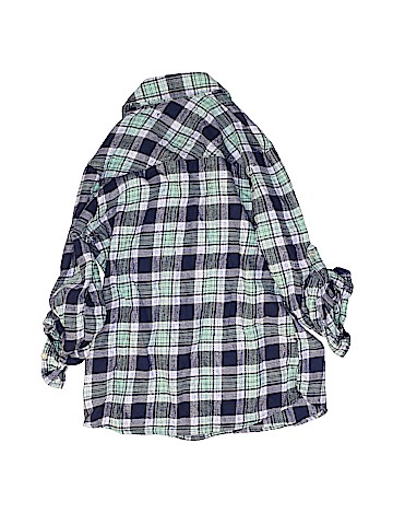 Justice Long Sleeve Button-Down Shirt (view 2)