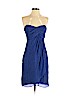 Nicole Miller 100% Polyester Blue Cocktail Dress Size 4 - photo 1