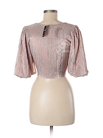 Forever 21 Contemporary Short Sleeve Blouse (view 2)