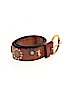 Fossil 100% Leather Print Brown Leather Belt Size M - photo 1
