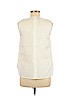 Mother of Pearl 100% Cotton White Sleeveless Blouse Size 8 - photo 2