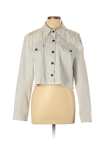 Cinq à Sept Ismay Jean Jacket (view 1)