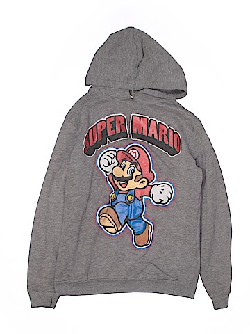 Super Mario Pullover Hoodie (view 1)