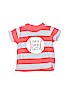 Carter's 100% Cotton Orange Short Sleeve T-Shirt 3-6 MO / 6 MO - photo 1