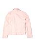 Urban Republic 100% Polyester Pink Faux Leather Jacket Size 16 - photo 2