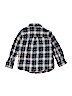 Old Navy 100% Cotton Plaid Gray Long Sleeve Button-Down Shirt Size 5T - photo 2
