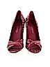 Enzo Angiolini Burgundy Heels Size 6 1/2 - photo 2