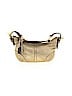 Coach Gold Leather Shoulder Bag One size - photo 1