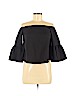 Paper Heart Black 3/4 Sleeve Top Size M - photo 1