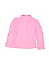 Disney Store 100% Polyester Pink Fleece Jacket Size 5 - 6 - photo 2