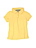Abercrombie Solid Yellow Short Sleeve Polo Size L (kids) - photo 1