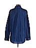 Edun Blue Long Sleeve Button-Down Shirt Size 6 - photo 2