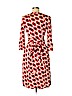 Diane von Furstenberg 100% Silk Red Casual Dress Size 6 - photo 2