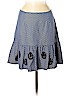 Leifsdottir 100% Cotton Blue Casual Skirt Size 8 - photo 1