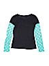 Justice Black Long Sleeve T-Shirt Size 12 - photo 2